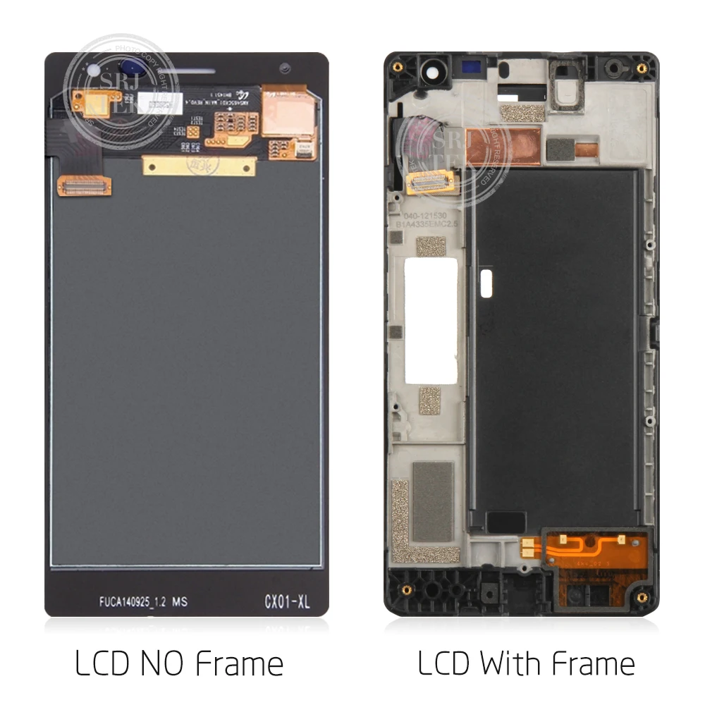 Экран для Nokia Lumia 730 735 ЖК-дисплей матричный сенсорный экран дигитайзер полная