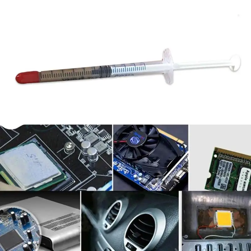 

Processor Thermal Paste CPU Conductive Paste Grease Cooling Cooler Heat-sink PC Cream Heatsink Y1T6