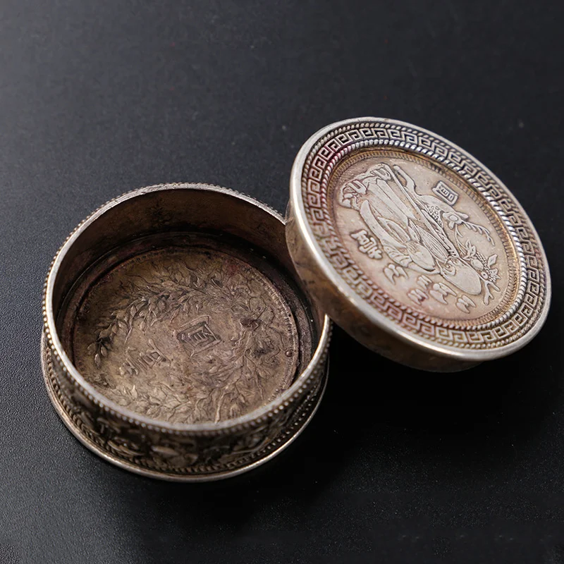 

Коробка для хранения в ретро стиле, коробка для чернил с рисунком под старину, четыре сокровища, принадлежности для учебы, коробка для черни...