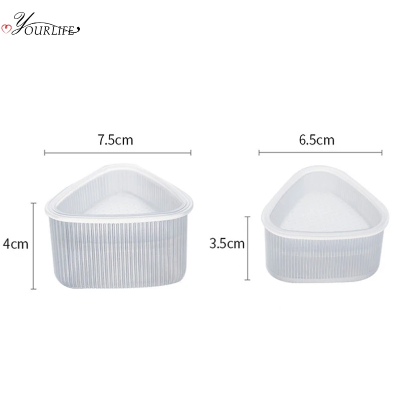 OYOURLIFE 2pcs/set Japanese Kitchen Sushi Maker DIY Rice Mold Alga Nori Onigiri Making Kits Bento Accessories | Дом и сад