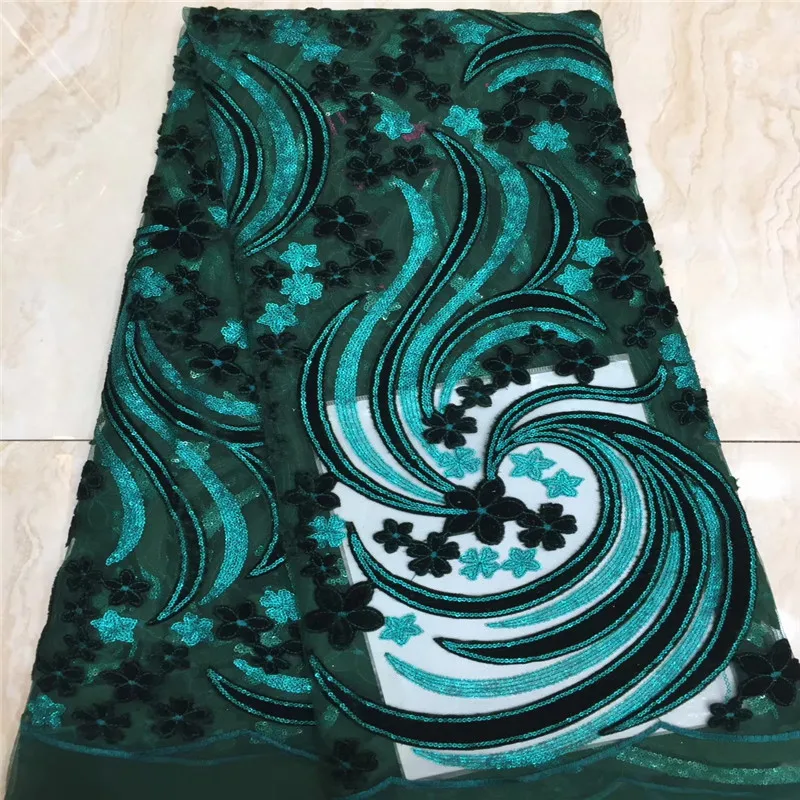 Madison бархатная кружевная ткань для платьев новейшая нигерийская французская