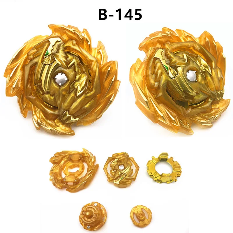 Новейший Золотой Beyblade Burst GT B140 B144 B145 с коробкой из металла Fusion God Spin Top игрушка подарок для мальчика