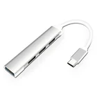 USB C док-станция USB 3,0 концентратор Кабель с разъемом типа C USB разветвитель Thunderbolt 3 USB-C док-адаптер OTG USB флэш накопитель для Macbook Pro 13 15 Mi Air Pro HUAWEI Matebook