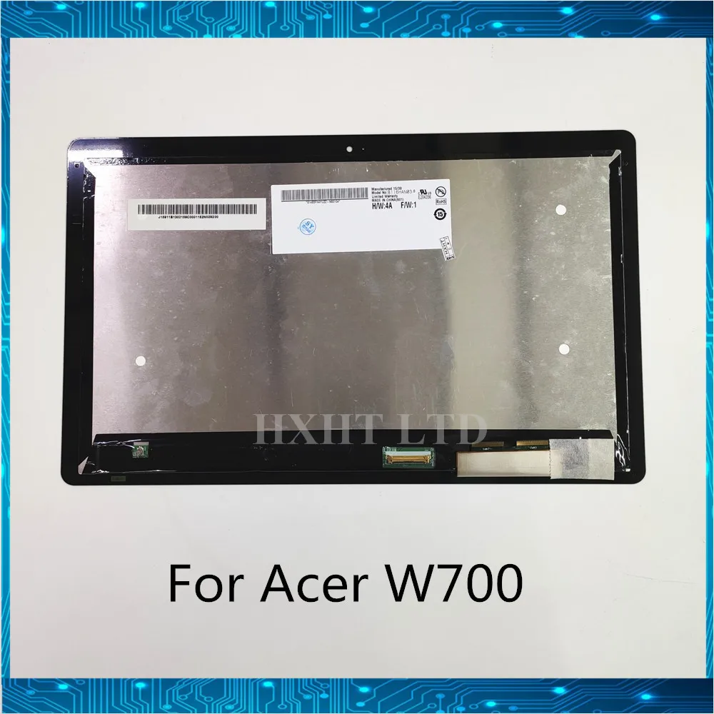 ЖК дисплей с тачскрином в сборе для acer Icona Tab W700 11 6 дюйма B116HAT03.1 B116HAT03.0 FHD 1920*1080