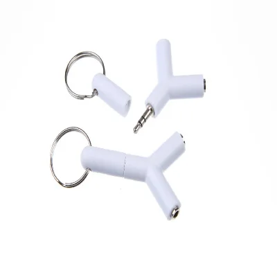 Y образный 3 5 мм двойной адаптер для наушников компьютерная гарнитура пара аудио