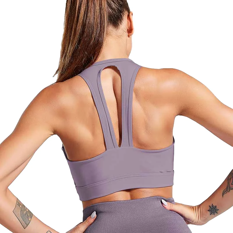 Женский бюстгальтер для тренировок 2020 однотонный топ Привлекательный красоты и