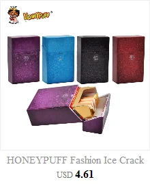 HONEYPUFF 3 размера серебро нержавеющая сталь табак может увлажнитель воздуха герметичный горшок уплотнение влаги горшок емкость