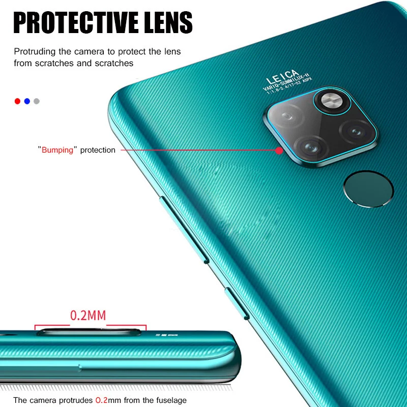 3-в-1 Закаленное стекло для защиты экрана камеры Huawei Mate 20 Lite 20Pro Mate20 on.