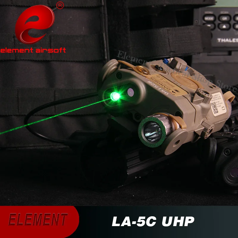 Element Airsoft Tactical Flashlight AR/PEQ 15 Green IR Gun Laser For Hunting PEQ LA-5C UHP Weapon Light PEQ15 Accessories EX419