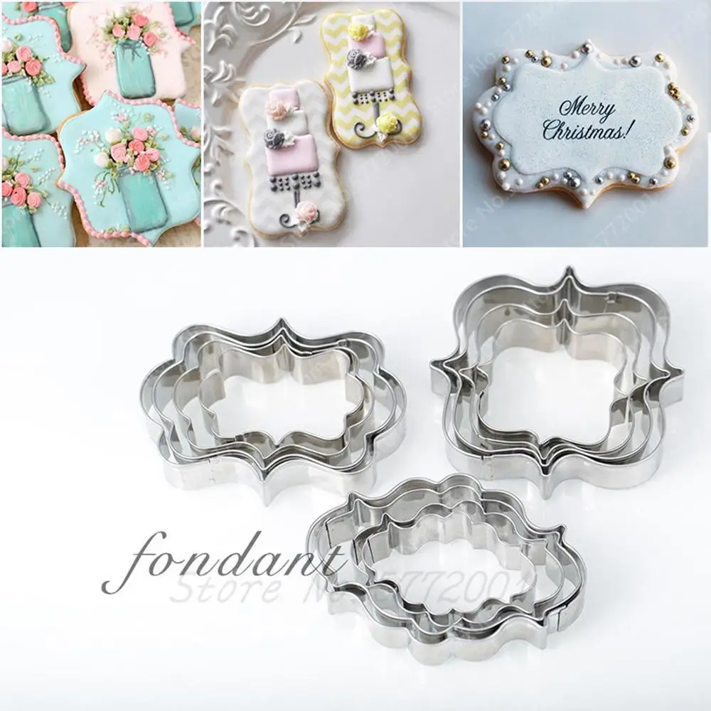 4 шт. формочки для печенья из нержавеющей стали|Формочка печенья| |