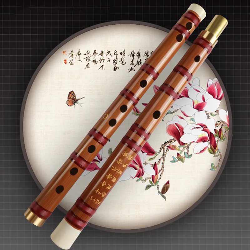 

Two segments flute bamboo flute bitter bamboo professional student performance training examination Beginner flute