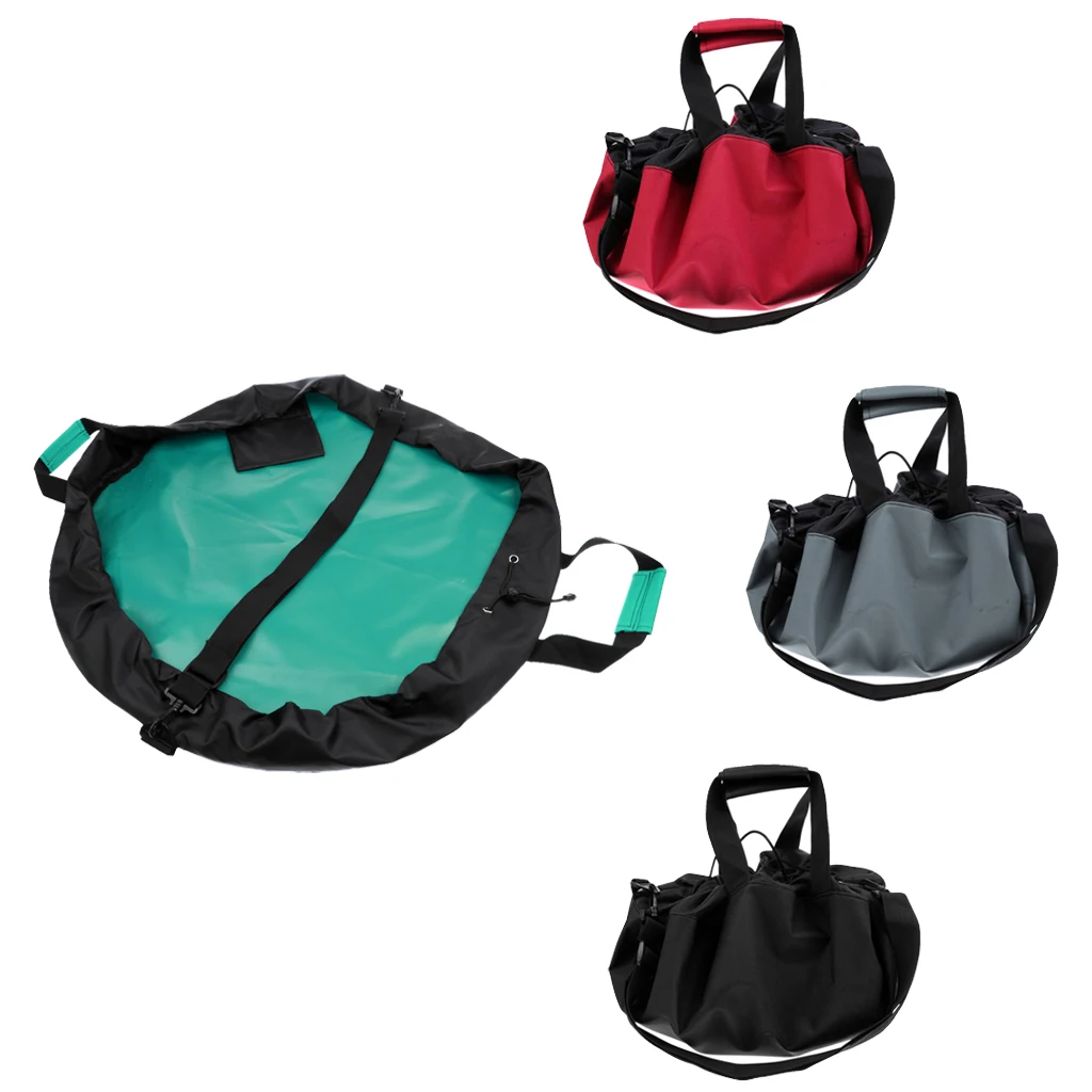 

Sports Waterproof Wetsuit Changing Mat /Dry-Bag with Handles Straps for Safety Surfing Surf Canoeing Climbing Fishing Golf