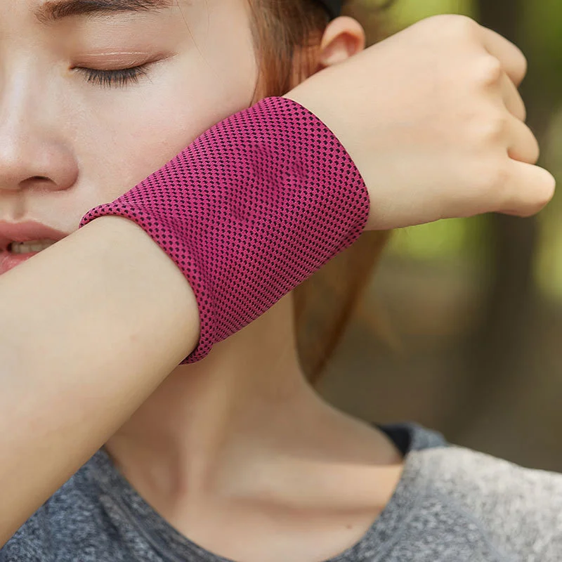 1 шт. браслет на запястье поддержка дышащий охлаждающий спортивный Напульсник