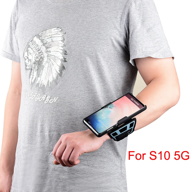 S10 5G Wristband Спортивный нарукавный браслет, чехол для samsung Galaxy S10 5g S10+ Plus S10E Note 8 9 10+ чехол, держатель для телефона для спортзала и бега, нарукавный чехол - Цвет: S10 5G Wristband
