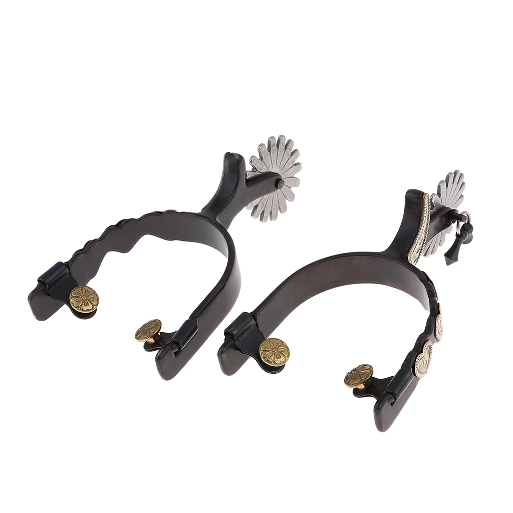 Металлические ковбойские шпоры в западном стиле для мужчин и женщин Молодежные