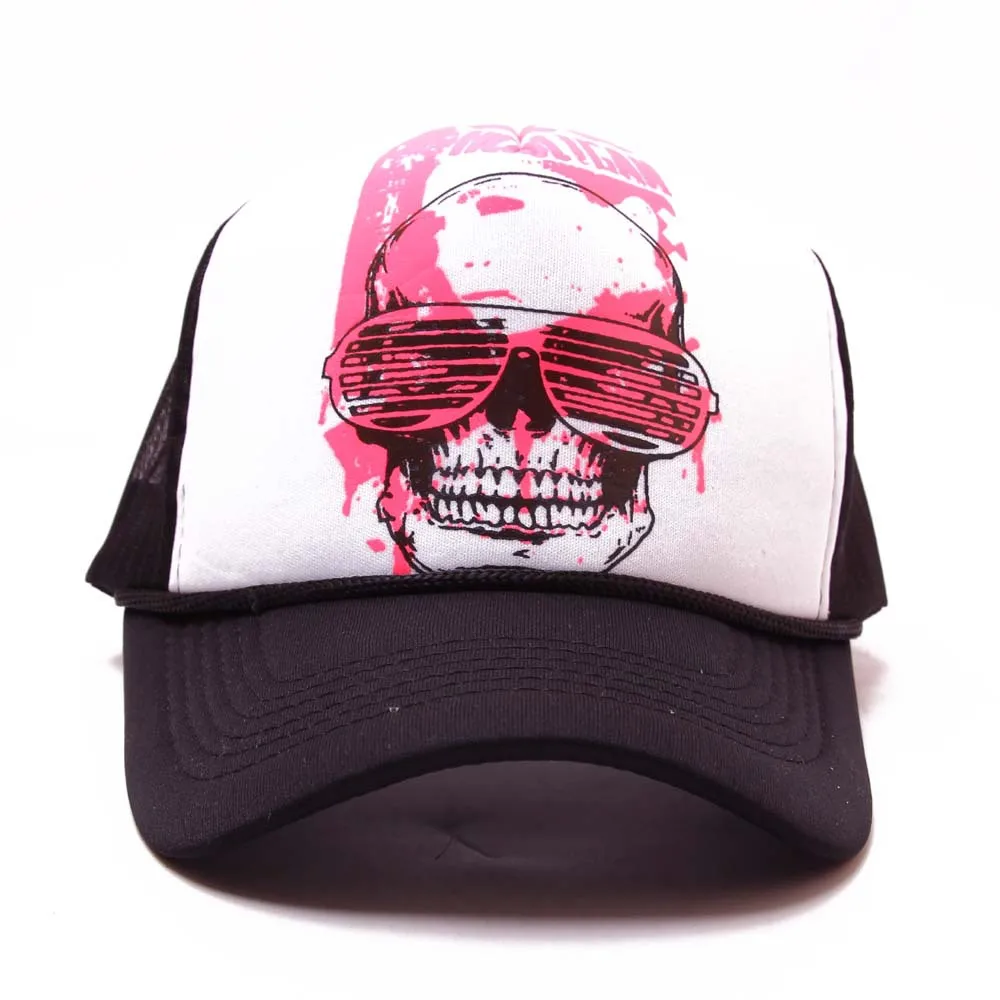 

Hip hop Unisex Acrylic 5 panels Adjustable Baseball Cap Summer mesh caps Baseball Cap Men Fitted Hats Caps