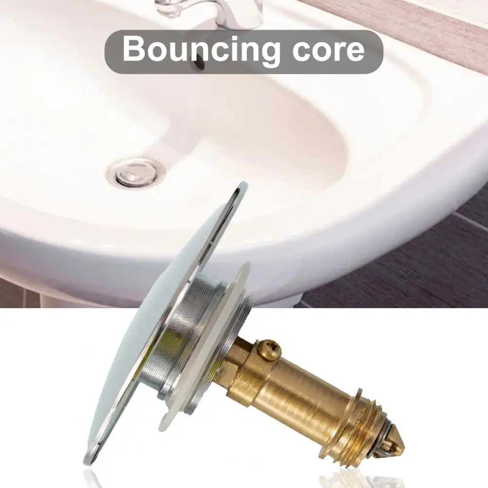 

Basin Filter Sink Strainer High Quality Overflow Shower Sink Stopper Drain Filter Copper Long Lasting