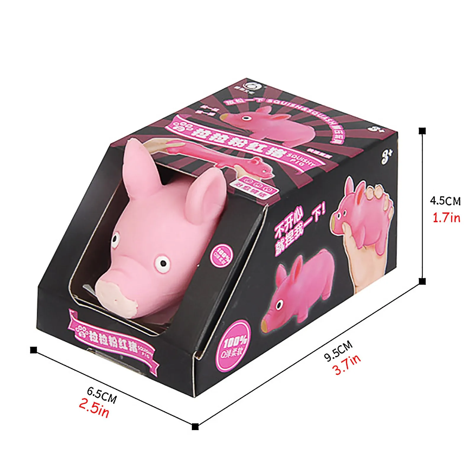 

Fidget Toys Popit Cute Pig Decompression Toy Stretch Pinch Restores Pig Toy Relievestress Toy Antistress Stress Toy 2021