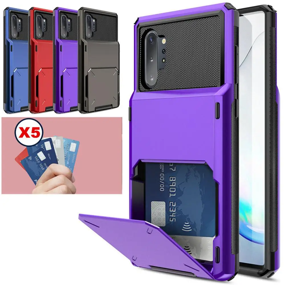 

For Samsung galaxy Note 10+ 5G S8 S9 S10 Plus S10E Case Flip Wallet Card Slot Case For Samsung Note 10 Plus Note10 Note 9 Fundas