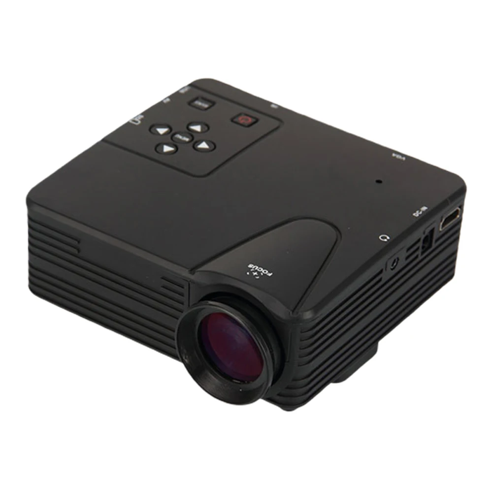 HIFI динамик с дистанционным управлением ЖК-проектор мини-проектор для офиса