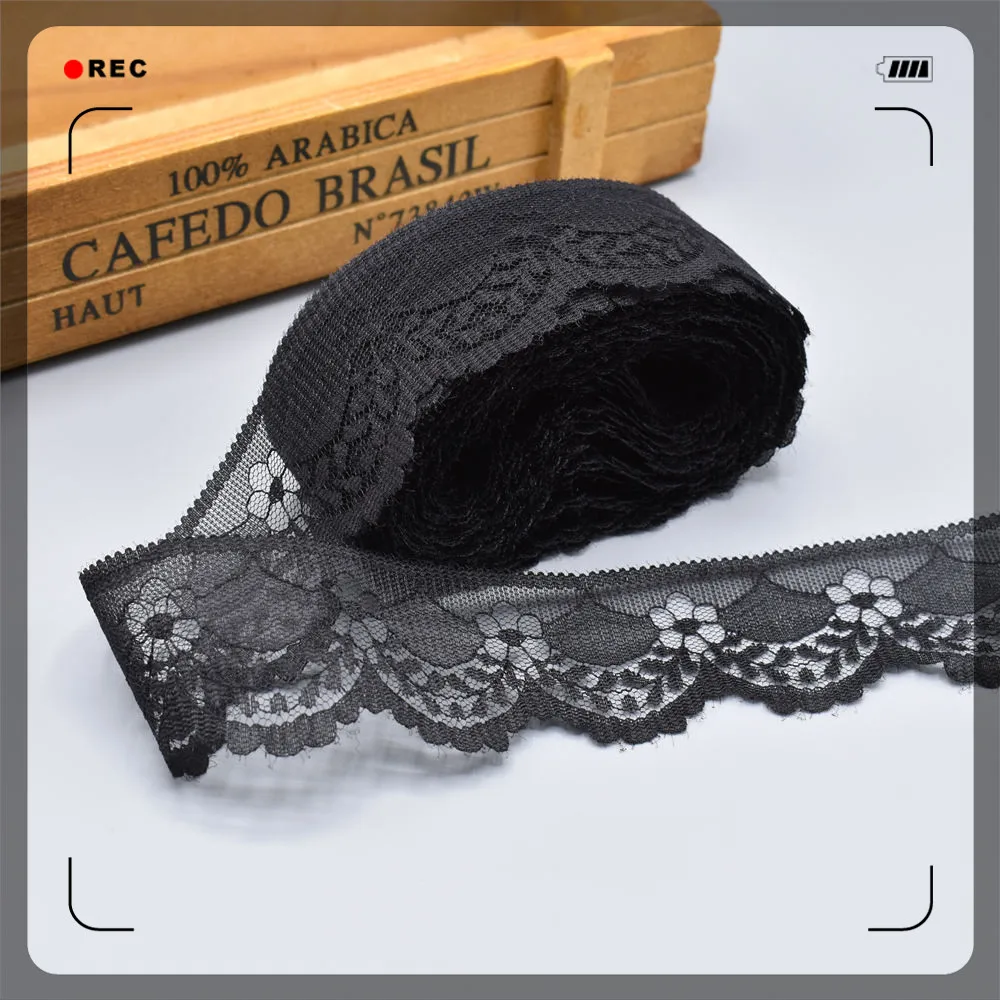 10 ярдов/партия кружевная отделка ширина 40 мм|Кружево| |