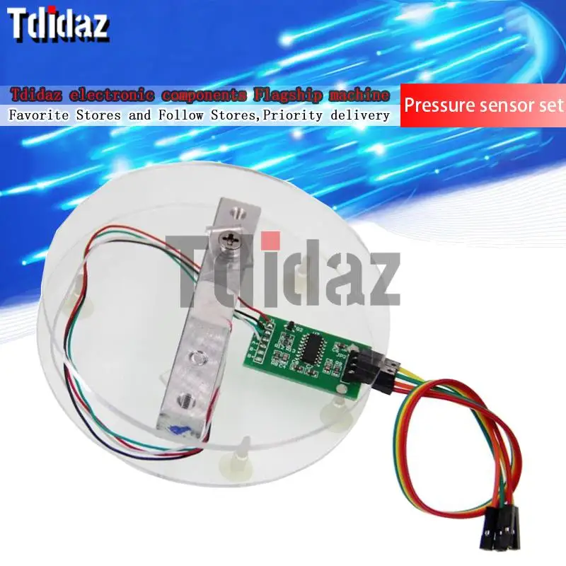 

Digital Load Cell Weight Sensor HX711 AD Converter Breakout Module 5KG 10KG Portable Electronic Kitchen Scale for Arduino Scale