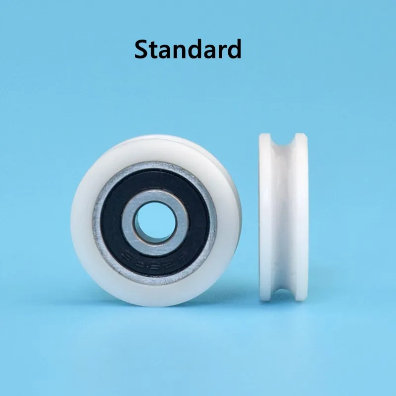 Подшипник с U-образным пазом пластиковым покрытием 20 шт. 625RS 5*21*6 мм ролик для двери