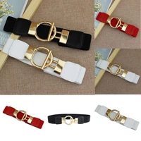 simple waist decoration coat round buckle apparel accessories party belt cummerbunds for women dress belts
