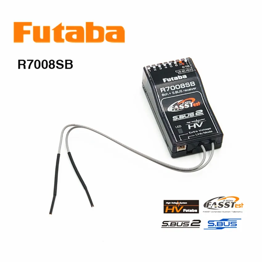 Оригинальный приемник Futaba R7008SB S.Bus2 FASSTest 2 4G для 14SG/18MZ/18SZ RC авиационных или