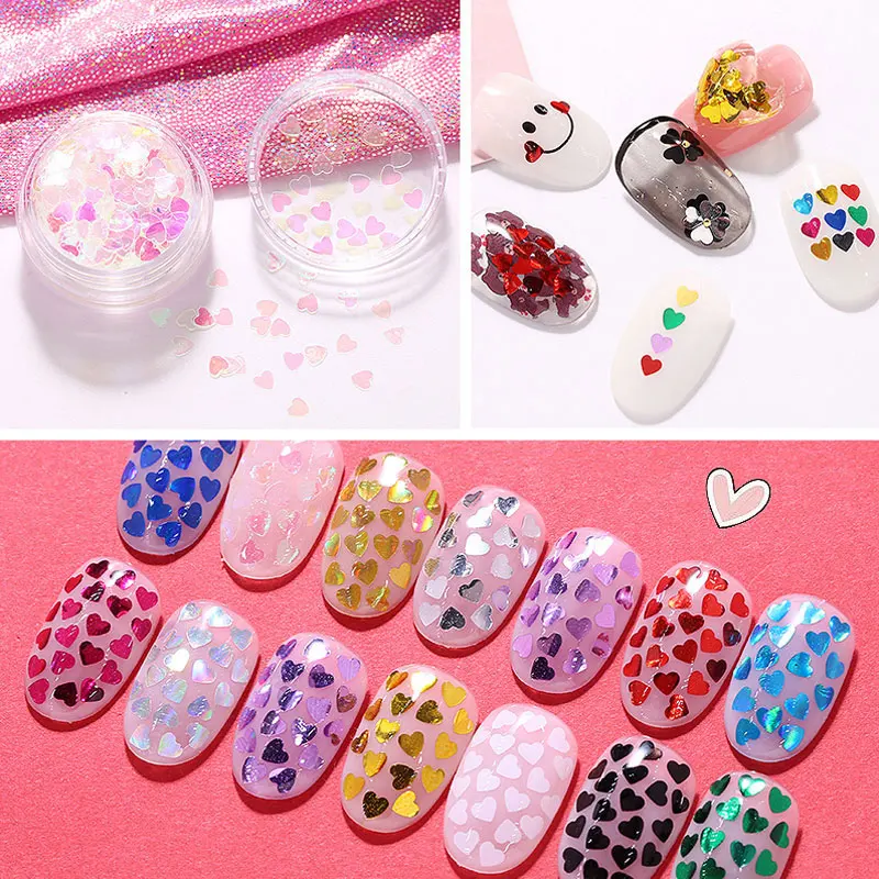 Голографические блестки лазерные 3D наклейка для искусства ногтей | Красота и