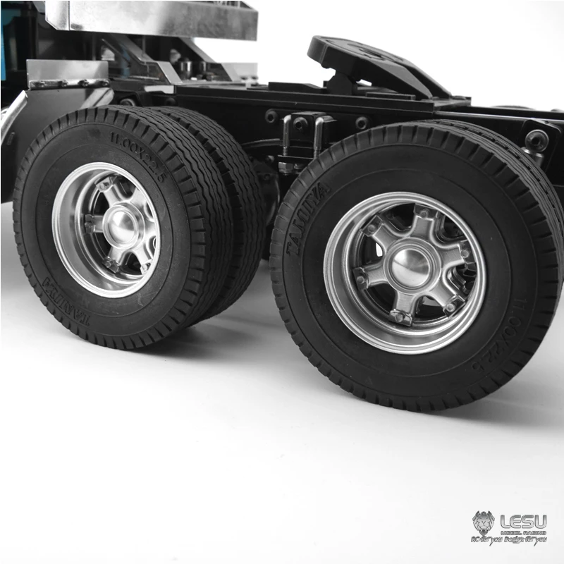 Metal LESU Rear Wheel Hub for 1/14 Dumper TAMIYA Model RC Tractor Truck DIY | Trucks