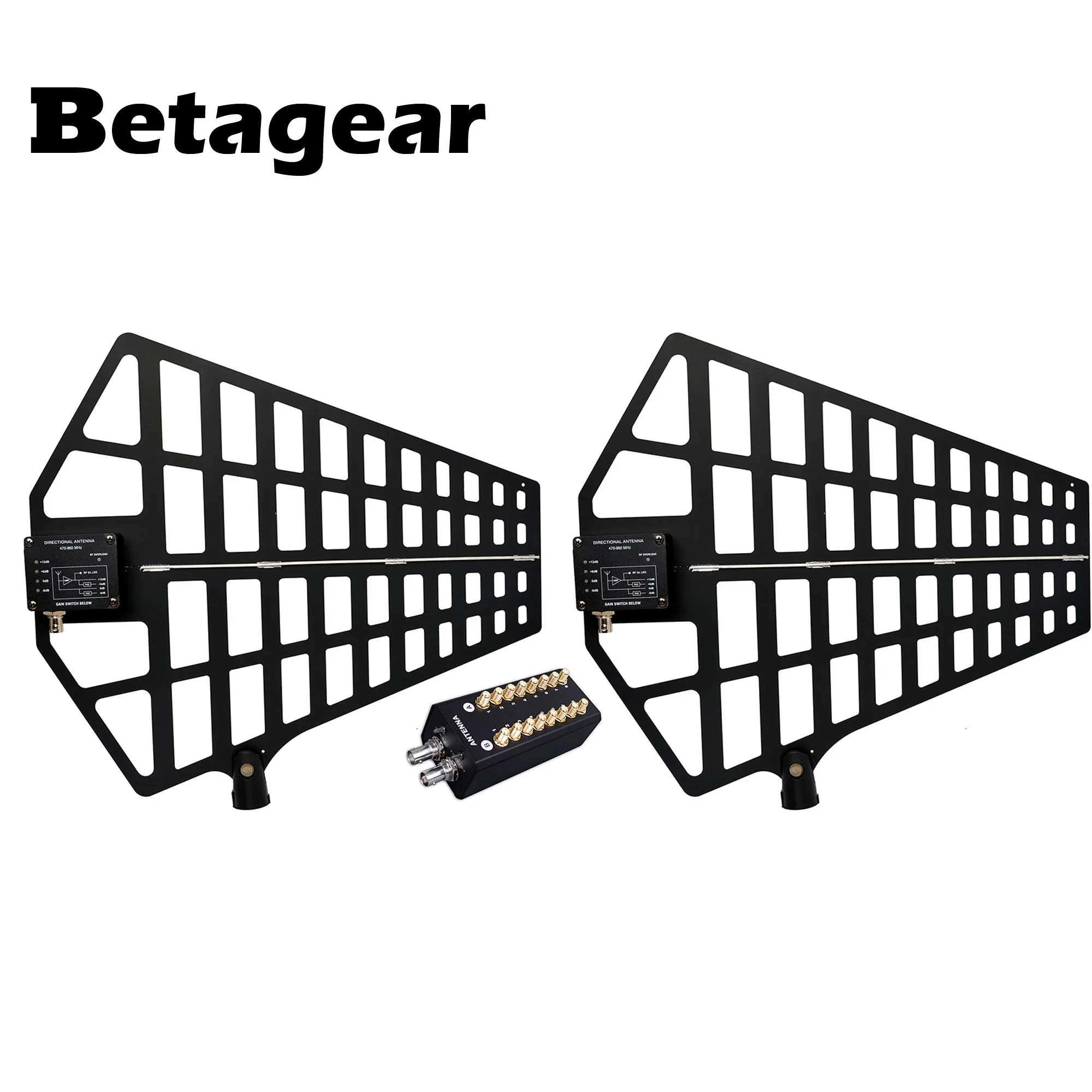 add antenna Betagear 450-950 МГц 8 каналов усилитель Сигнала Антенна распределительная система аудио РЧ распределитель РЧ мульти SMA антенна Combiner w/ - Цвет: add antenna