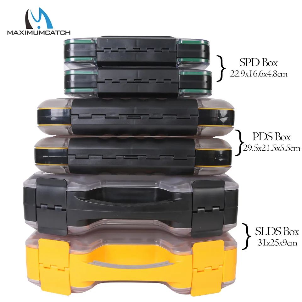 Водонепроницаемая рыболовная коробка Maximumcatch Maxcatch с прорезями легко крепится