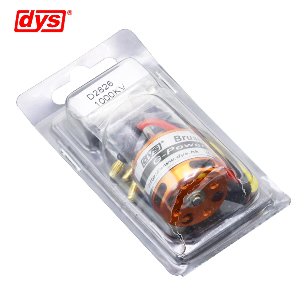 DYS D2826 930KV 1000KV 1400KV 2200KV 2 3S 3 175mm вал бесщеточный двигатель для радиоуправляемого