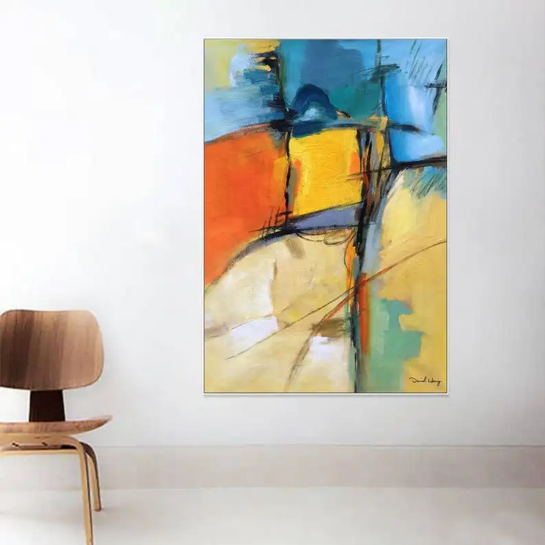 Goede Handgemaakte Schilderij Grote Abstracte Schilderen Canvas Art Abstract Schilderen Hedendaagse Ronaldo S Canvas Wall Art Vrouwen Foto Olie