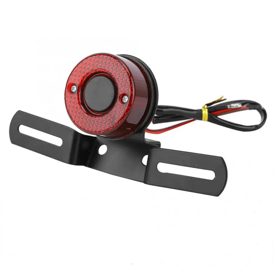 Модификация мотоцикла универсальный Ретро светодиодный задний фонарь стоп