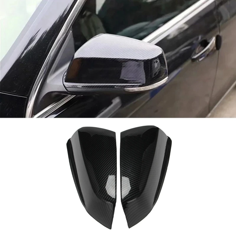 

Carbon Fiber Car Side Door Rearview Mirror Cover Trim for Chevrolet Malibu 2012-2014