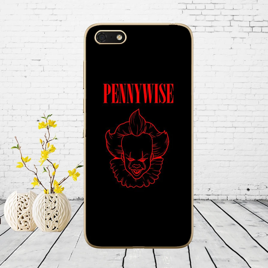 291DD Pennywise клоун ужас Мягкий силиконовый чехол для huawei honor 9 10 Lite 7A 5,45 7a pro 7c 5,7 дюймов 7x 8x чехол
