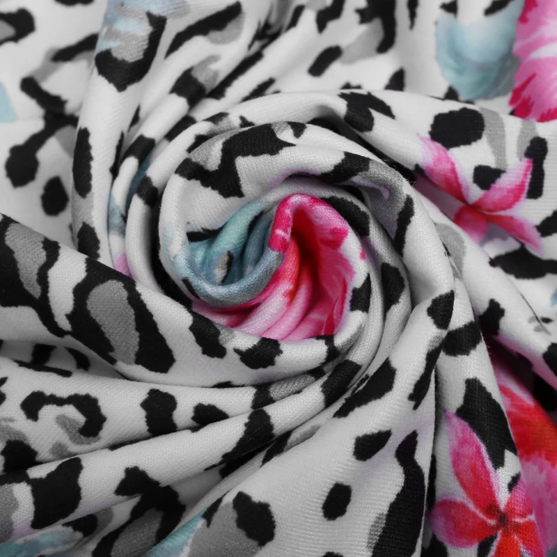 

Leopard Print Trousers High Waist Slim Flared Pants Casual Loose Trousers Women Streetwear Summer