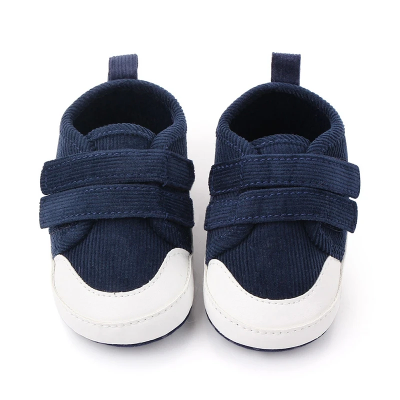 

Baby Boys Shoes Breathable Anti-Slip First Walkers Toddler Soft Soled Solid Color Boy Shoes Walking Sneakers 0-1Y
