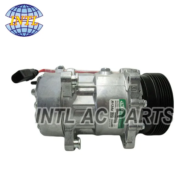 Компрессор переменного тока 1J0820803F 1J0820803K CO 1233DC 4256 1080 1215 1233 SANDEN 7V16 SD7V16 для Audi