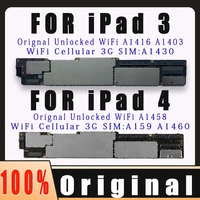 a1458 a1459 a1460 for ipad 4 motherboard a1416 1403 1430 for ipad 3 logic board with chips ios system free icloud plate