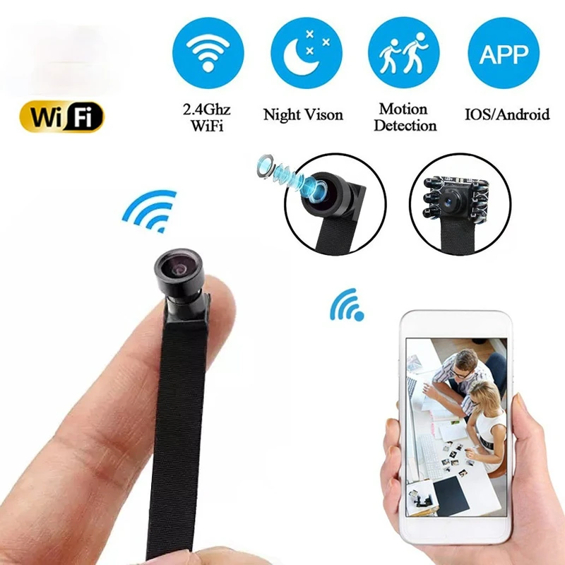 1080P WiFi IP мини камера с модулем движения DV P2P видеорегистратор Домашняя
