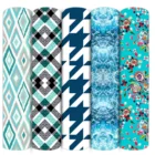 Цветочная клетчатая Полиэстеровая хлопчатобумажная ткань, ткань для шитья, рукоделие, материал для рукоделия сделай сам, c16440