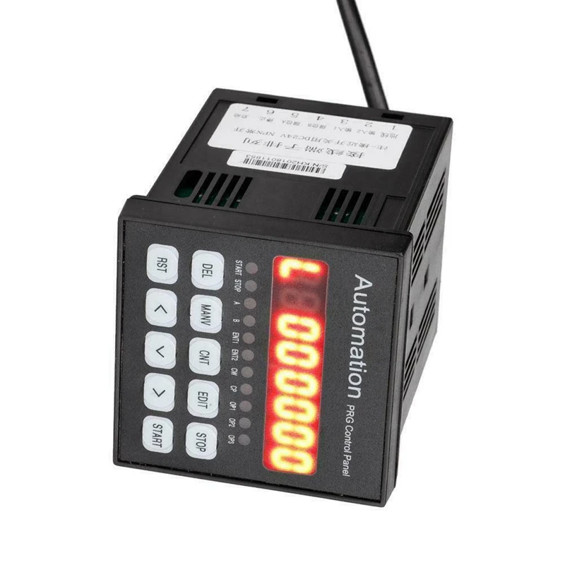 Черный 40 кГц одноосный ЧПУ сервопривод шаговый двигатель программируемый