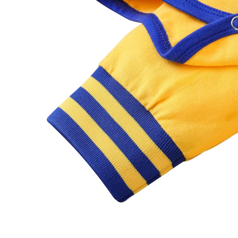 

Bobora Baby Boy Casual Sweatshirt Set 2Pcs Newborn Letter Long-sleeved Romper Trousers Outfits