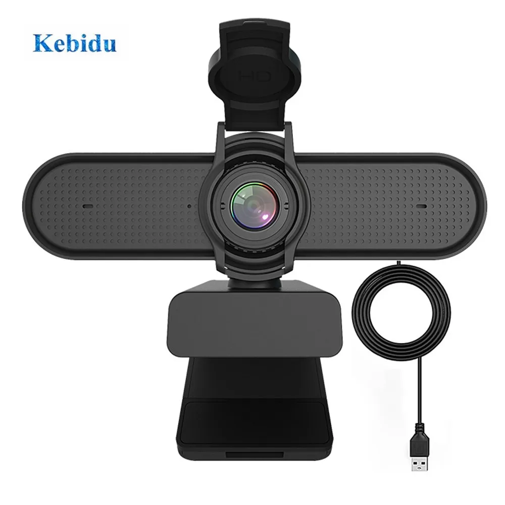 

Веб-камера KEBIDU N930E с автофокусом, USB, 2560*1440P, 30 кадров/с