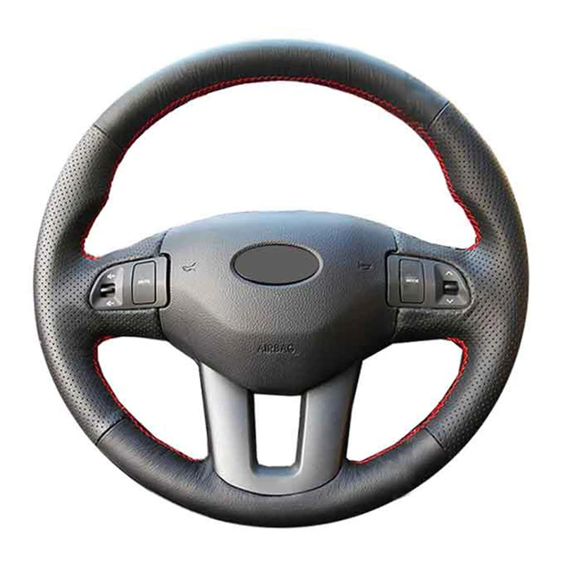 

DIY Customize Braiding Cover For Car Steering Wheel For Kia Sportage 3 2011-2014 Kia Ceed Cee'd Original Steering Wheel Braid