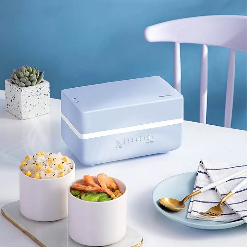 

Multifunctional Electric Lunch Box Heat Preservation Box Plug-In Electric Heating Steaming Cooking Office Worker's Lunch Box