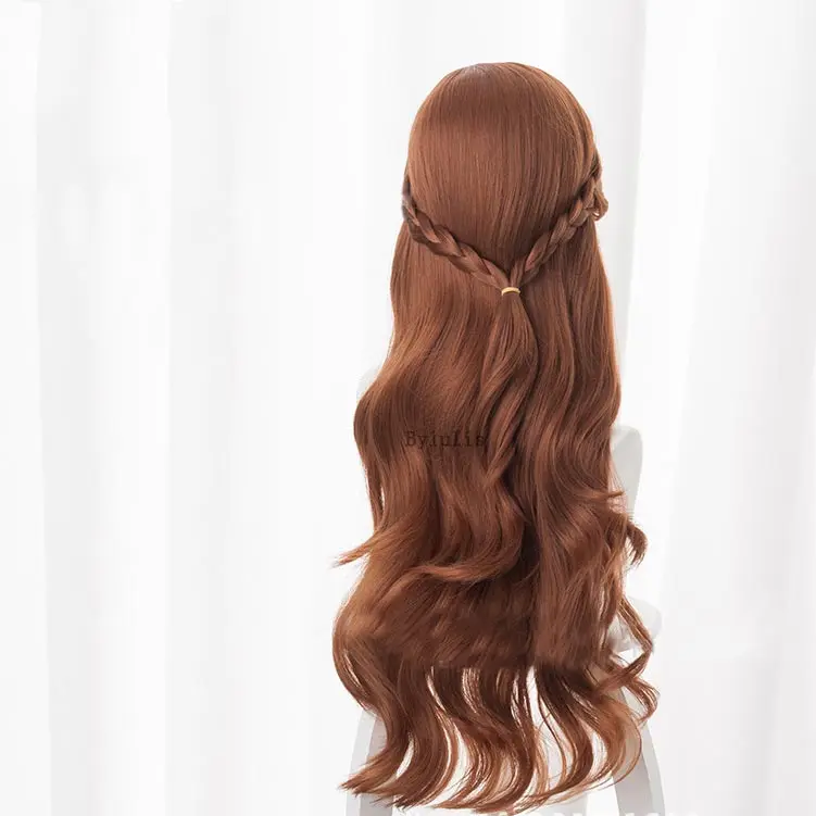 Платье принцессы Эльза волосы Анны для Маскарадного костюма в стиле аниме Анна и